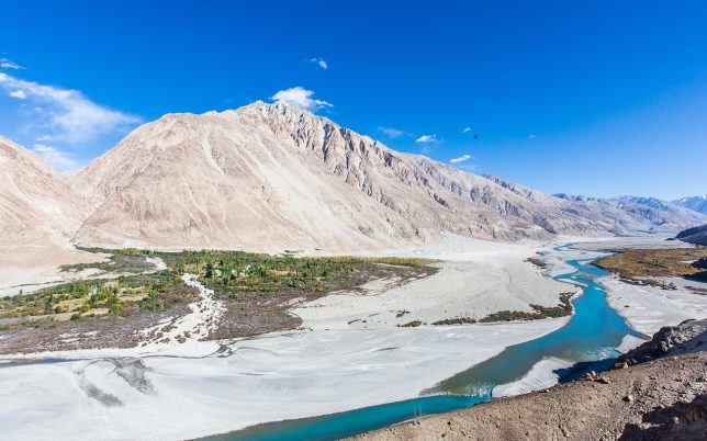 mountains, river, nature, scenery, stream, valley, mountain range, blue sky, ladakh, leh, jammu and kashmir, kashmir, panorama, ladakh, ladakh, ladakh, ladakh, ladakh, leh, kashmir, kashmir, kashmir, kashmir
